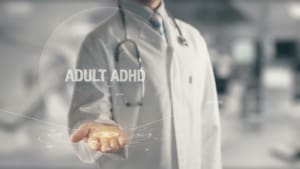 Doctor Holding In Hand Adult ADHD